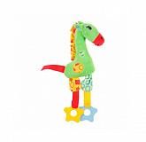 Игрушка для собак Золюкс плюшевая Жираф зеленая 30*10 см
