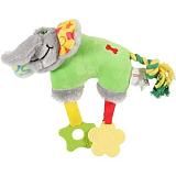 Игрушка для собак Золюкс плюшевая Слон зеленая