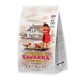 Сухой корм для котят SAVARRA индейка/рис 400 г