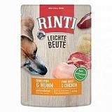 Консервы для собак Rinti Leichte Beute Говядина и курица 400 г