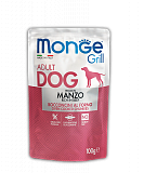Консервы для собак Monge Dog Grill говядина 100 г